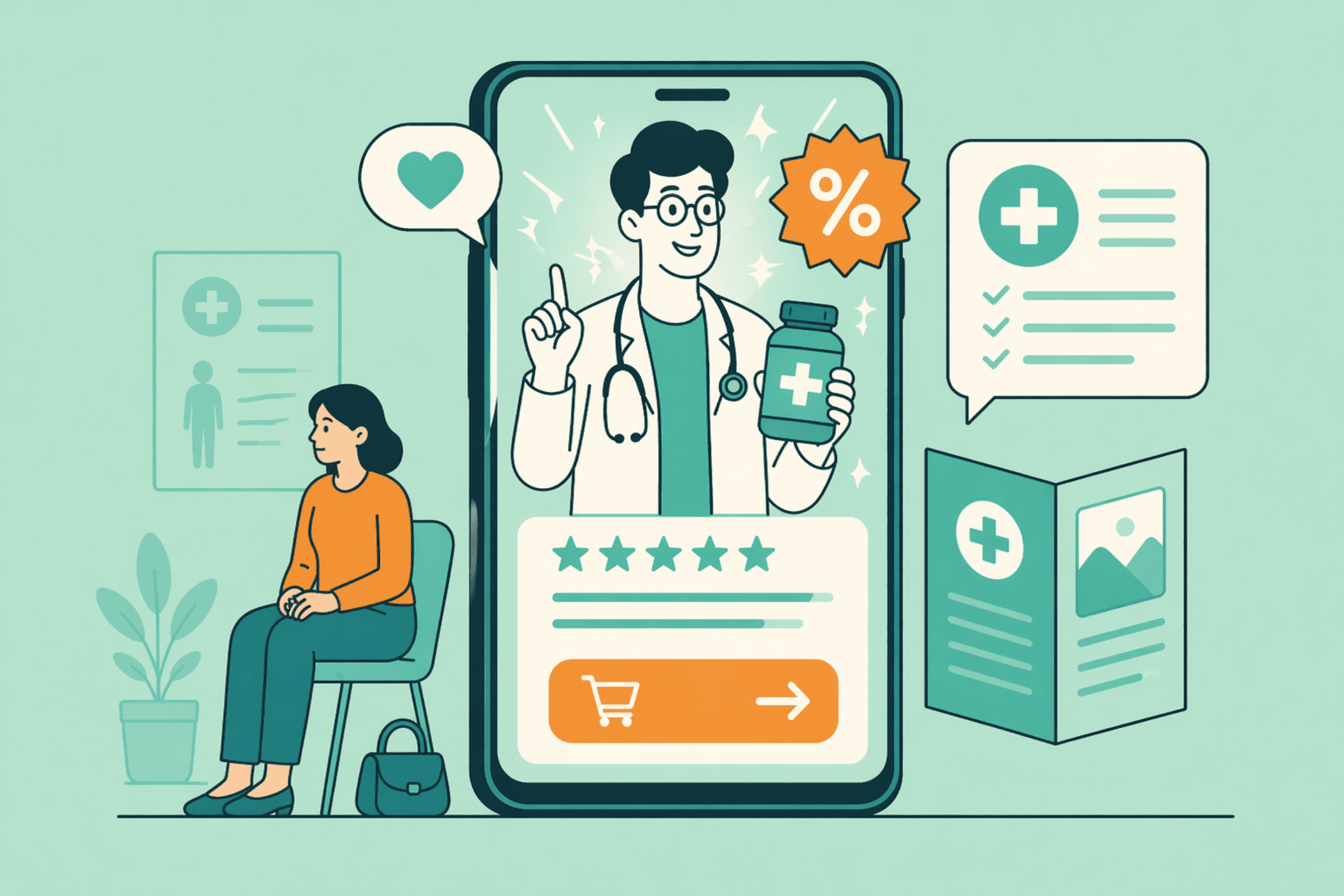 Doctor Phone Graphic